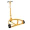 Vestil Steel Low Profile Drum Dolly W/ Mold On Rubber Casters, 21-5/8" x 31-5/8" x 37-5/8", 1200 Lb Cap, Yel LO-DC-MR - alternate 1